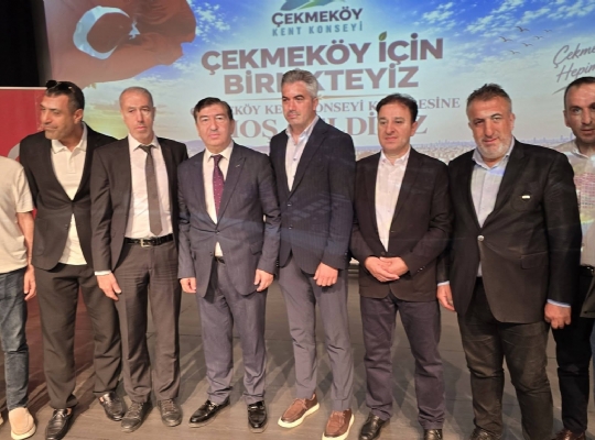 ÇEKMEKÖY KENT KONSEYİ’NDE YENİ DÖNEM, BAŞKAN YÜCEL YALÇINKAYA OLDU 