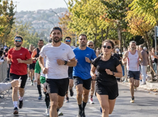 Çekmeköy’de Spor Tutkunları Koşu Etkinliğinde Buluştu